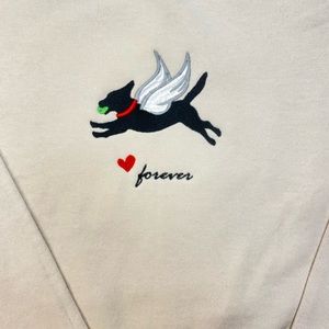 Lab Memorial Angel Embroidered Sweatshirt
